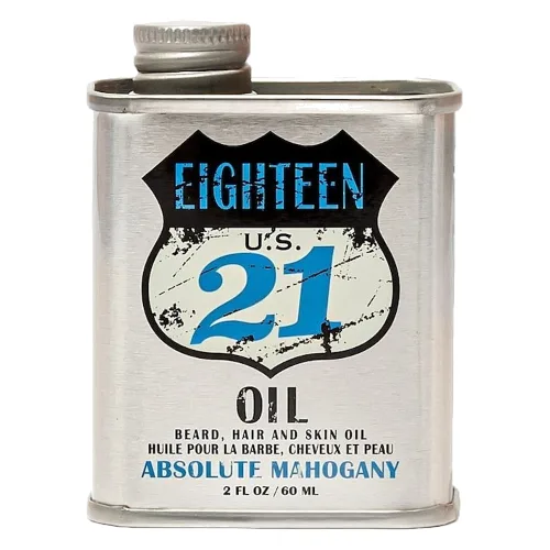 18.21 Man Made 18.21 Man Made Oil - Beard, Hair & Skin Absolute Mahogany Olejek do brody, włosów i skóry Pielęgnacja brody 60 ml Męskie