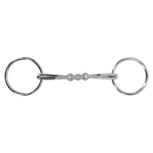 2 ring horse Wędzidło QHP