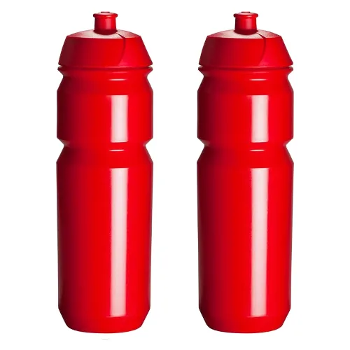 2 x bidon - 750 ml - czerwony bidon