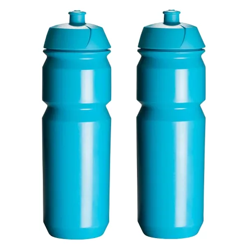 2 x bidony - 750 ml - jasnoniebieski bidon