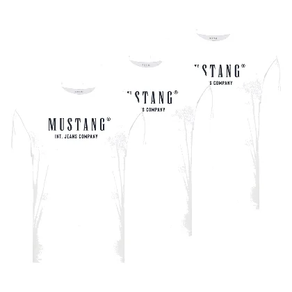 3-Pak T-Shirt Mustang Style Alex Biały 1017990 2045