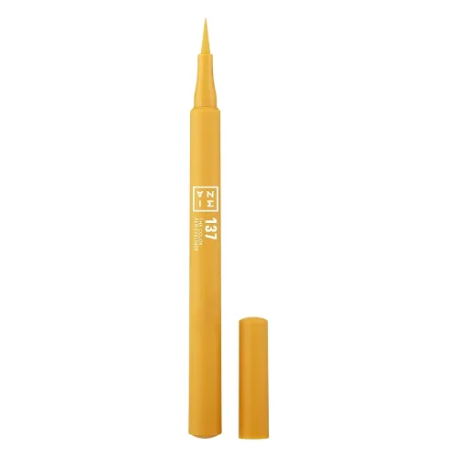 3INA The Color Pen - Kolorowy eyeliner w pisaku Eyelinery 1 ml 137 - YELLOW