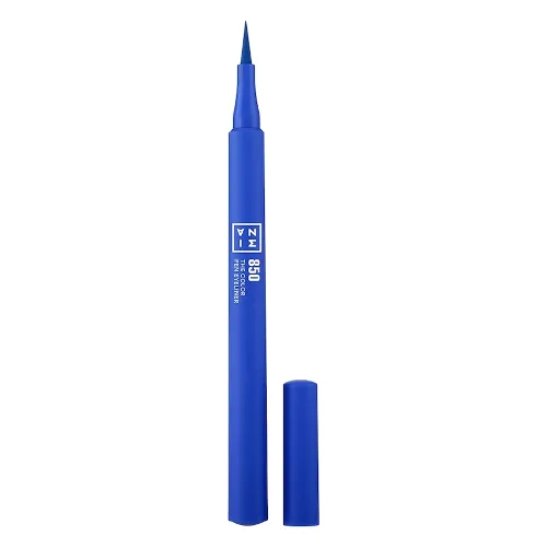 3INA The Color Pen - Kolorowy eyeliner w pisaku Eyelinery 1 ml 850 - BLUE