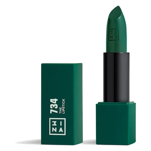3INA The Lipstick - Szminka Szminki 4,5 g 734 - DEEP WINTER GREEN