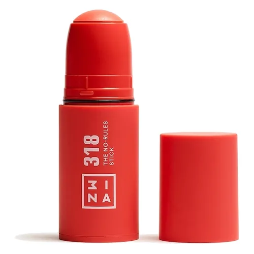 3INA The No - Rules Stick Highlighter Róż do policzków 5 g 318 Coral