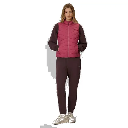 4F Kamizelka puchowa pikowana damska F371 CITY JACKETS różowa