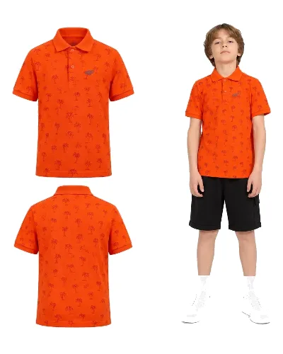 4F KOSZULKA POLO CHŁOPIĘCA T-SHIRT SPORTOWY