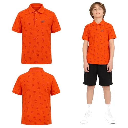 4F KOSZULKA POLO CHŁOPIĘCA T-SHIRT SPORTOWY