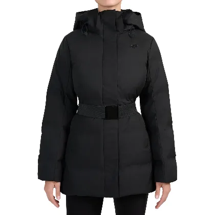 4F Kurtka puchowa dłuższa czarna F0932 CITY JACKETS
