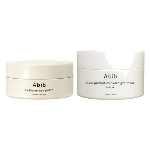 Abib - Collagen Eye Patch & Overnight Mask Set