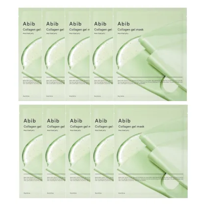 Abib - Collagen Gel Mask HeartleafJelly - 35g (10szt.) Set