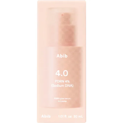 Abib PDRN Glow Serum 4.0 Pump, Skoncentrowane serum z 4% PDRN pozyskiwanym z DNA łososia, 30 ml