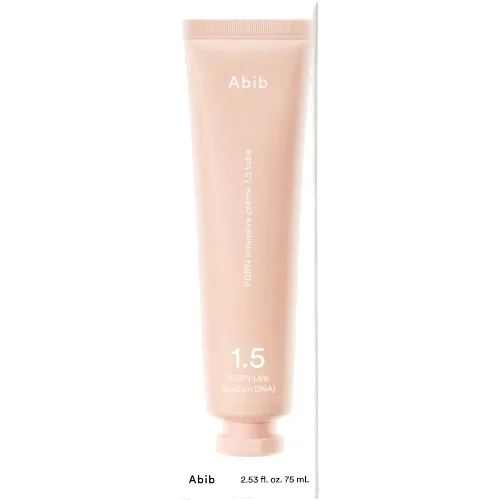 Abib PDRN Intensive Creme 1.5 Tube, Krem do twarzy z PDRN, peptydami i ceramidami, 75 ml