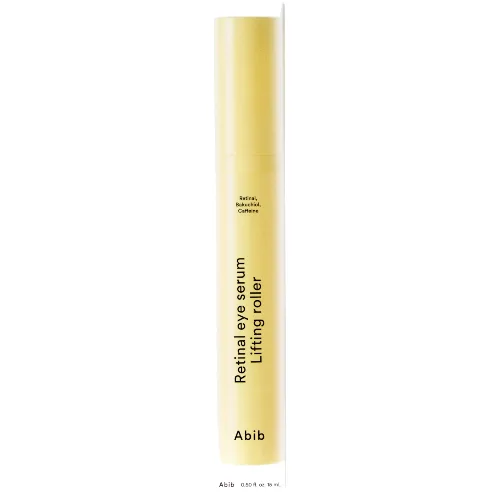 Abib Retinal Eye Serum Lifting Roller, Serum pod oczy z metalowym aplikatorem 360°, 15 ml