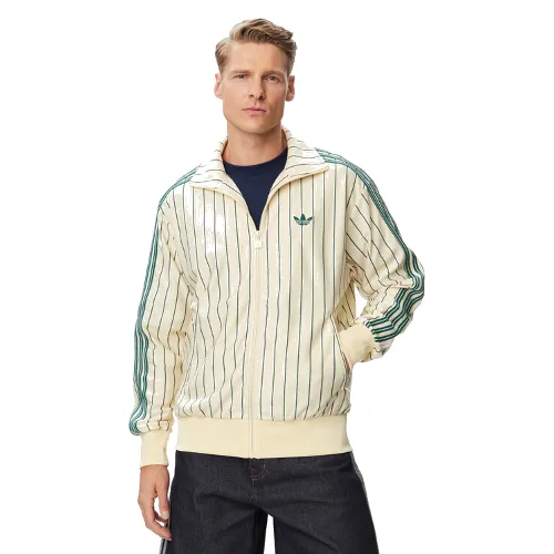 adidas Bluza Firebird Pinstripes Track Top KT4299 Kremowy Regular Fit