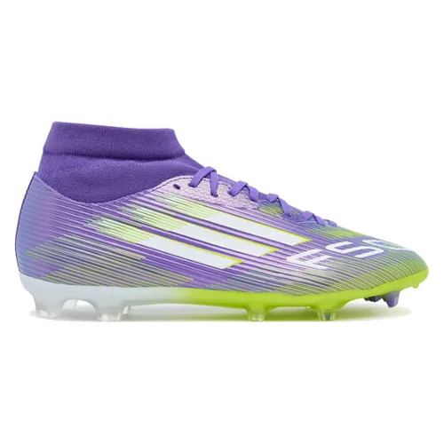 adidas Buty do piłki nożnej F50 League Mid Firm/Multi-Ground Boots JI0886 Fioletowy