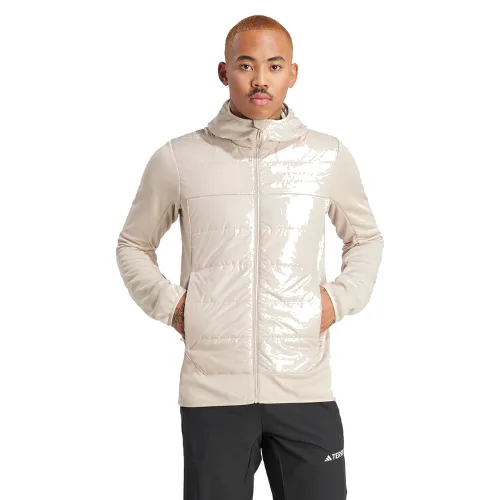 adidas Kurtka outdoor Terrex Multi Hybrid IM8106 Beżowy Regular Fit