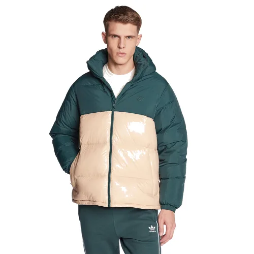 adidas Kurtka puchowa Regen HL9187 Zielony Regular Fit