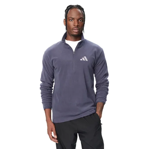 adidas Polar Terrex Multi Essentials Half Zip Fleece Jacket KZ1775 Granatowy Regular Fit