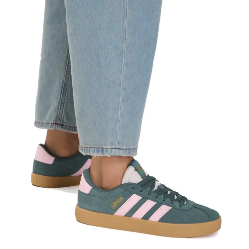 adidas Sneakersy VL Court 3.0 Shoes JR0955 Zielony