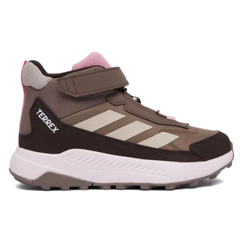 adidas Trekkingi Terrex Anylander Mid Children Hiking Shoes JR9726 Brązowy