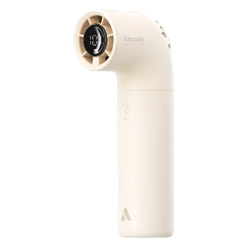 Aecooly Aero wentylator ręczny 15000 RPM 4 tryby 2000 mAh beżowy