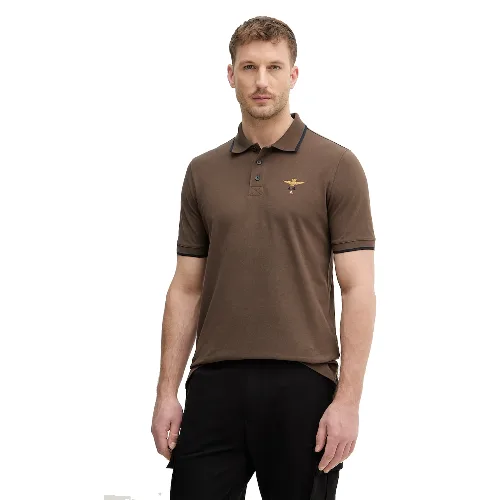Aeronautica Militare polo męskie bawełniane