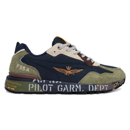 Aeronautica Militare Sneakersy 262SC0276UCT03546 Kolorowy