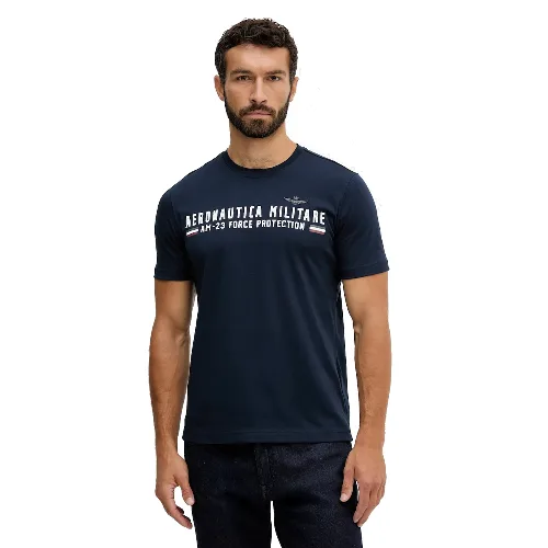 Aeronautica Militare T-shirt basic męski bawełniany