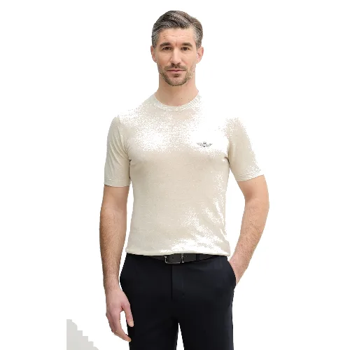 Aeronautica Militare t-shirt lniany