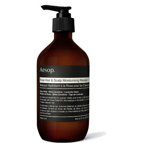 Aesop Rose Hair and Scalp Moisturising Masque nawilżająca maseczka do włosów i skóry głowy 500 ml