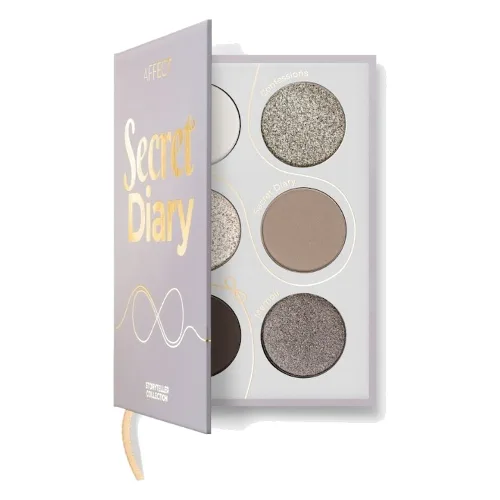 Affect Mini paleta cieni do oczu Secret Diary Cienie do powiek 76,8 g 76.8 g