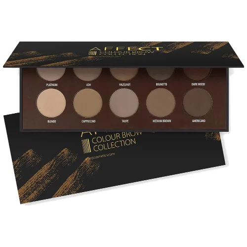 Affect Paleta Cieni do Brwi Colour Brow Collection