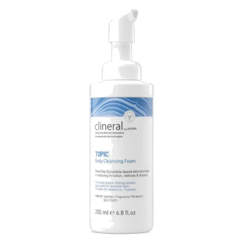 AHAVA Clineral TOPIC Body Cleansing Foam Pianki do twarzy 200 ml