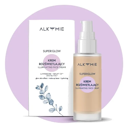 Alkmie Rozświetlający krem do twarzy Kremy do twarzy 30 ml
