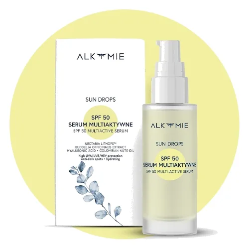 Alkmie Serum multiaktywne SPF50 Kremy na dzień 30 ml
