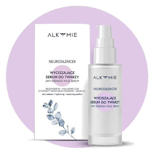 Alkmie Wyciszające serum do twarzy Serum przeciwzmarszczkowe 30 ml