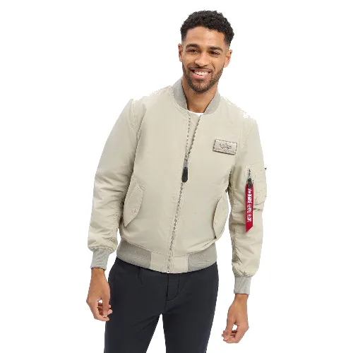 Alpha Industries kurtka bomber - MA-1 TTC Mężczyźni Sztuczne włókno szary, XL
