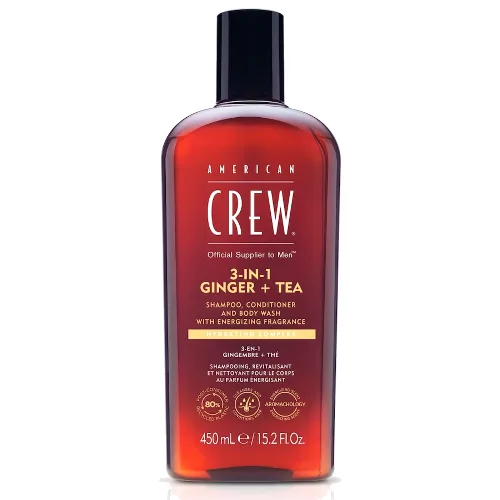 American Crew 3In1 Ginger & Tea Szampony 450 ml Męskie