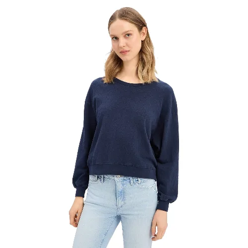 american vintage Bluza - Sonoma Kobiety Bawełna niebieski
