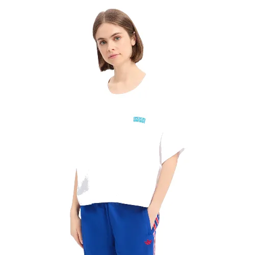 american vintage Koszulka - Gixy Kobiety Bawełna (100%) biały, XS/S