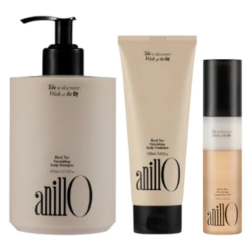 anillO - Black Tea Nourishing Deep Hydration Set