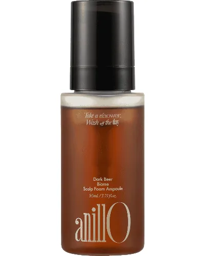 Anillo Dark Beer Biome Scalp Foam Ampoule, Lekka pianka do pielęgnacji skóry głowy, 95 ml