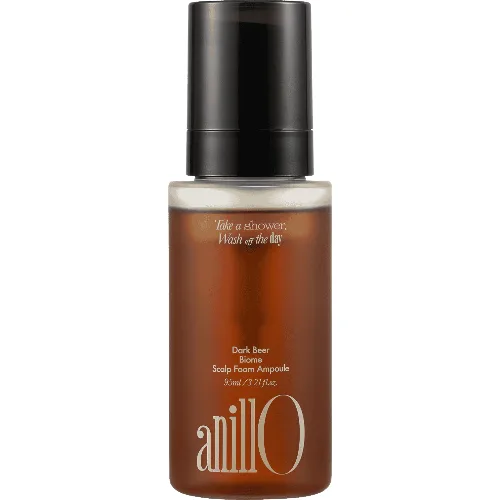 Anillo Dark Beer Biome Scalp Foam Ampoule, Lekka pianka do pielęgnacji skóry głowy, 95 ml