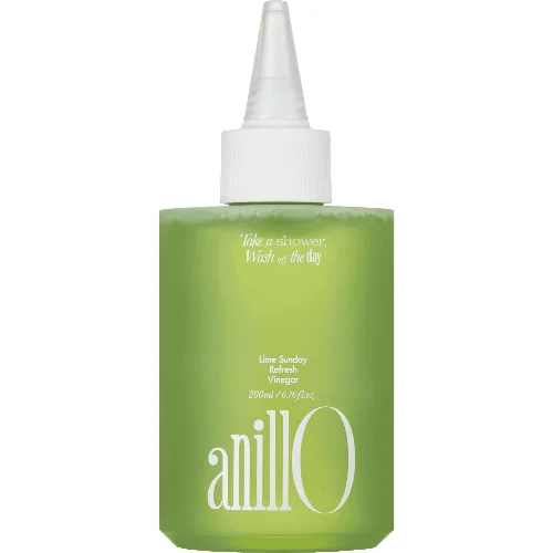 Anillo Lime Sunday Refresh Hair Vinegar, Odświeżający ocet do włosów z ekstraktem z limonki, 200 ml