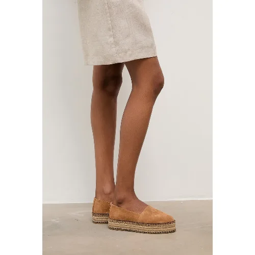 Answear.LAB espadryle na platformie damskie zamszowe