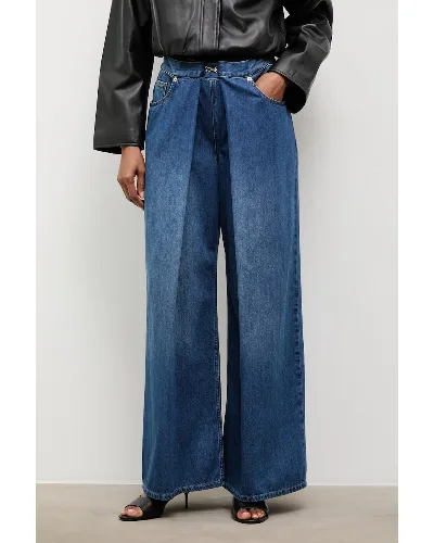 Answear.LAB jeansy wide leg damskie