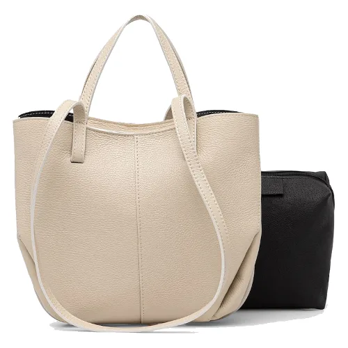 Answear.LAB torebka shopper damska skórzana