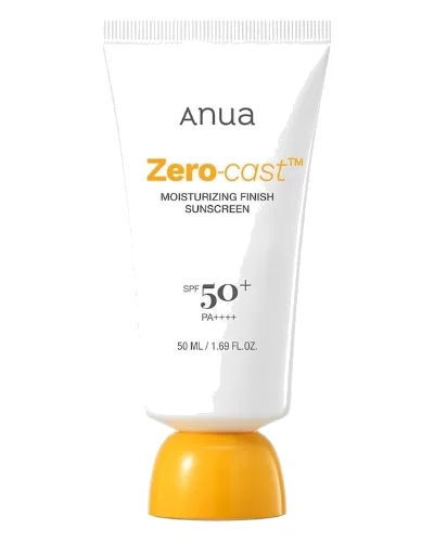 Anua Zero-Cast Moisturizing Sunscreen Ochrona przeciwsłoneczna 50 ml