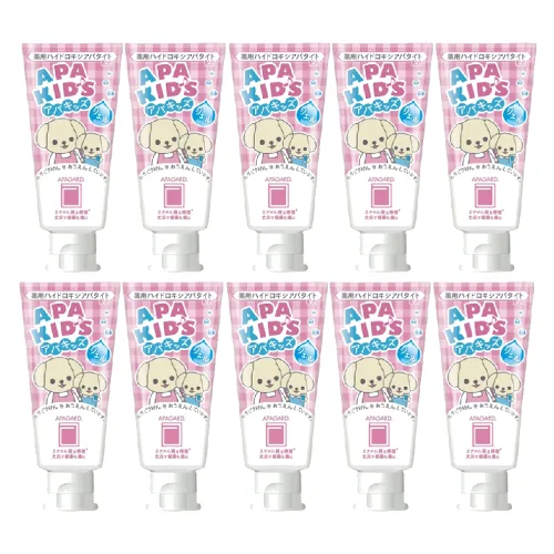 APAGARD - Apa-Kids Gel Toothpaste - 60g (10szt.) Set